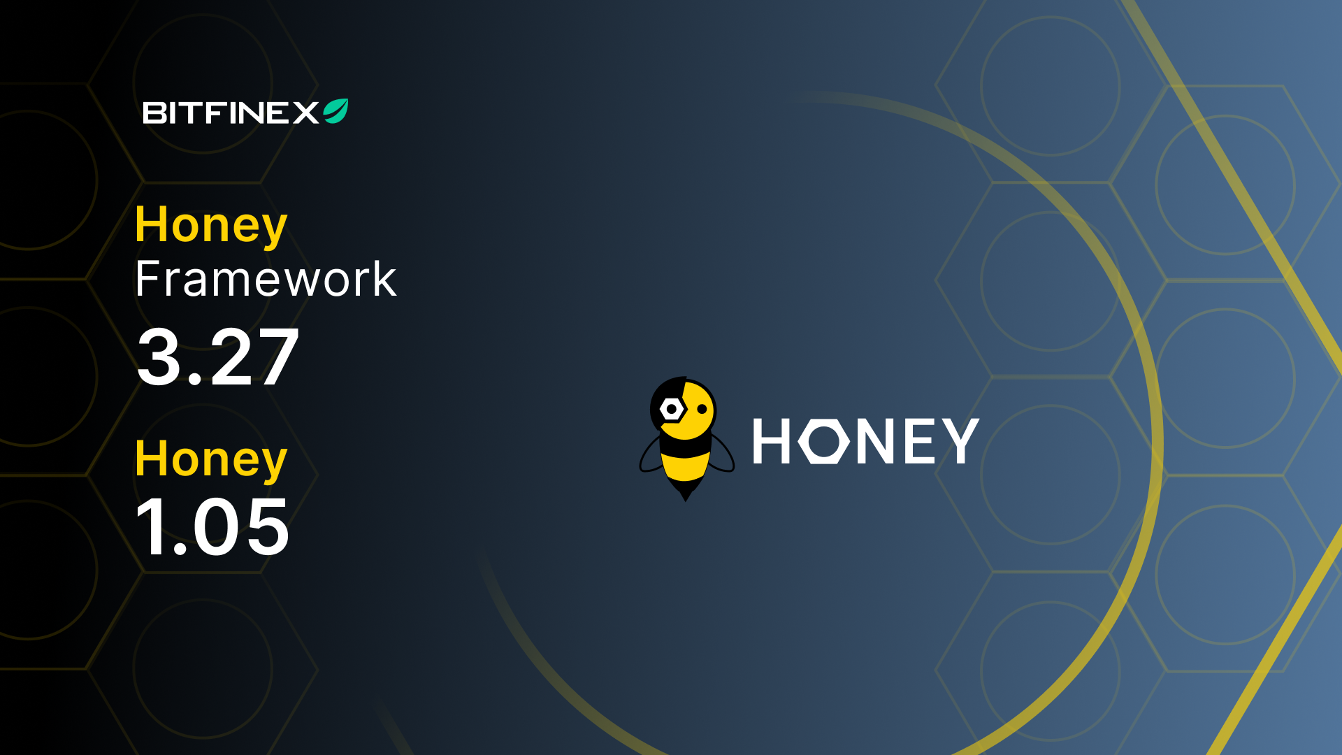 Bitfinex Honey Framework and Honey Change Log